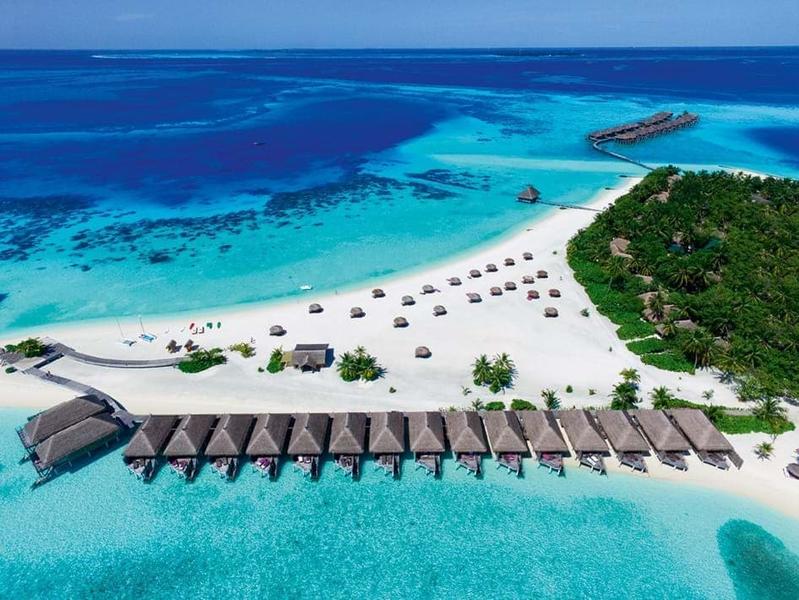 Constance Fushi Maldives Aerial View