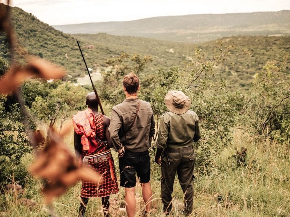 Cottars Bush Camp Bush Walk with a Masai Guide