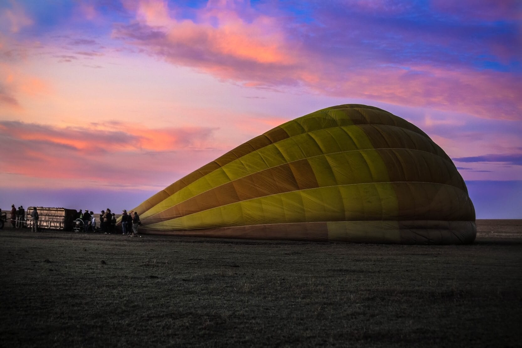 Hotair Balloon Flight at Cottars Bush Camp