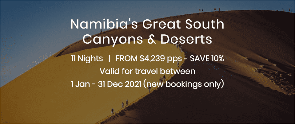 Namibias Great South Canyons and Deserts