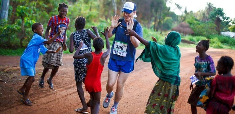 Running for the worthiest cause in Sierra Leone